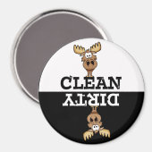 Cartoon Elose Geschirrspüler Magnet (Vorderseite/Rückseite)