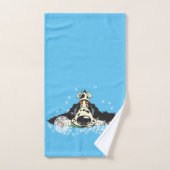 Cartoon English Cocker spaniel Badhandtuch Set (Handtuch)