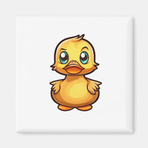 Cartoon-Entendarstellung Magnet