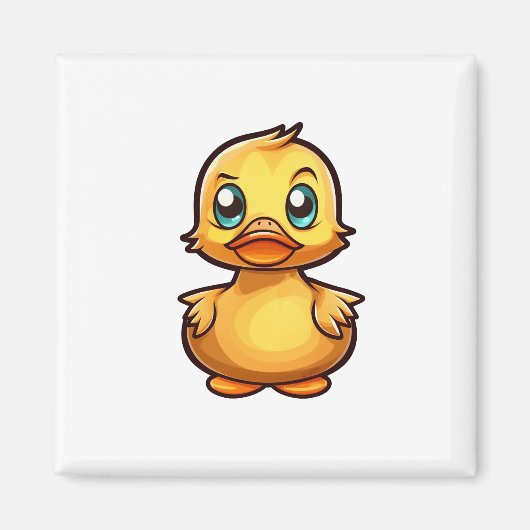 Cartoon-Entendarstellung Magnet (Vorne)