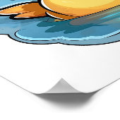 Cartoon-Entendarstellung Poster (Ecke)