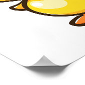 Cartoon-Entendarstellung Poster (Ecke)