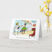 Cartoon - Entschuldigung für deinen Unfall. Karte (Gelbe Blume)