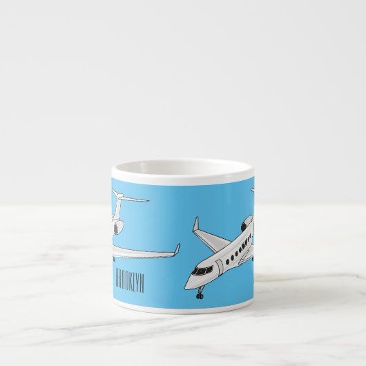 Cartoon Espressotasse (Vorderseite)