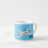 Cartoon Espressotasse (Vorderseite Rechts)