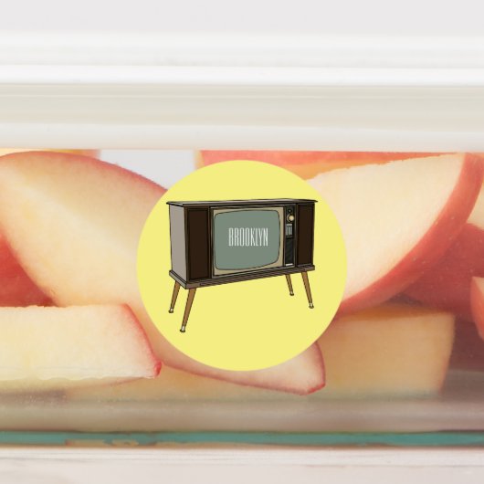 Cartoon Etiketten (Befestigt)