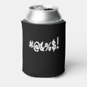Cartoon Expletive Swearing Curse Funny Symbole Dosenkühler (Kanne Rückseite)