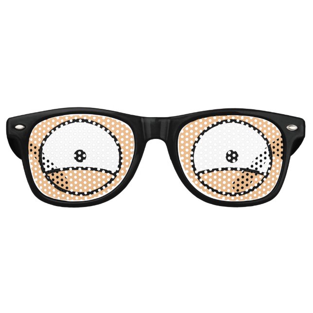 Cartoon Eyes Mittlere Hautsonnenbrille Sonnenbrille (Vorderseite)