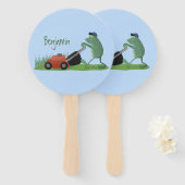 Cartoon Fächer (Vorne und Hinten)