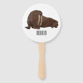Cartoon Fächer (Rückseite)