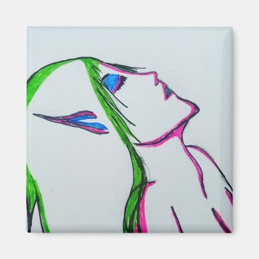 Cartoon fairy magnet (Vorne)