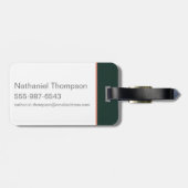 Cartoon Fantastic Beasts With Newt Scamander Gepäckanhänger (Rückseite horizontal)