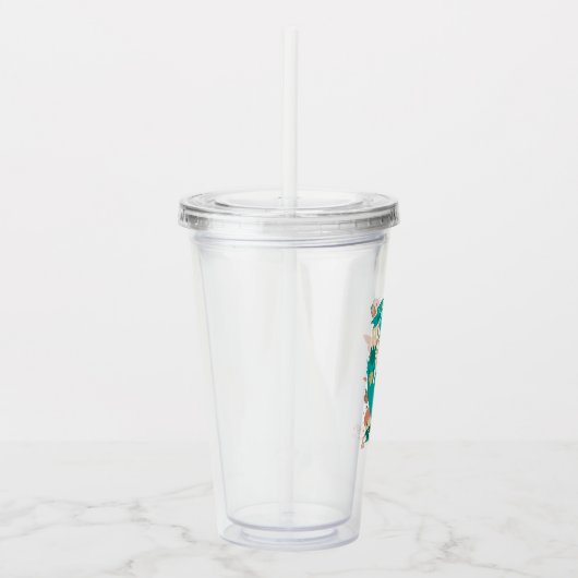 Cartoon Fantastische Bestien mit Newt Scamander Acryltrinkbecher (Rechts)