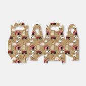 Cartoon-Farm-Muster-Gable-Bevorzugungsbox Geschenkschachtel (Ungefaltet)