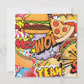 Cartoon Feiertagskarte (Vorderseite)