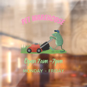 Cartoon Fensteraufkleber (Blatt 2)