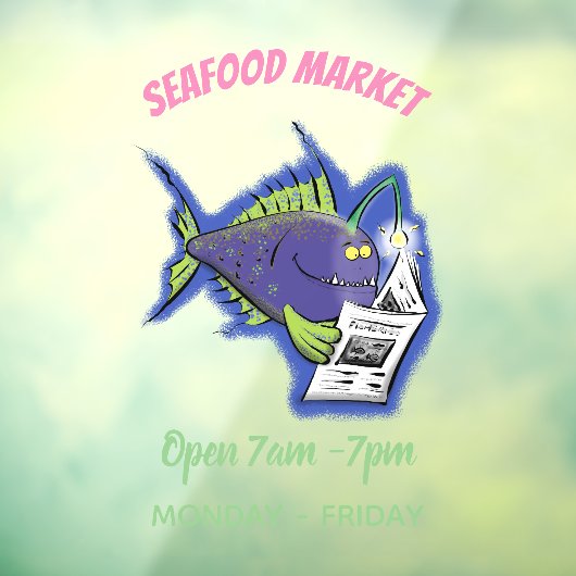 Cartoon Fensteraufkleber (Blatt 3)