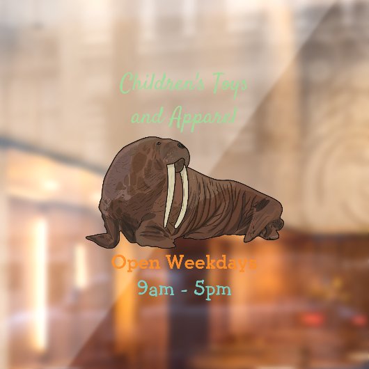 Cartoon Fensteraufkleber (Blatt 2)