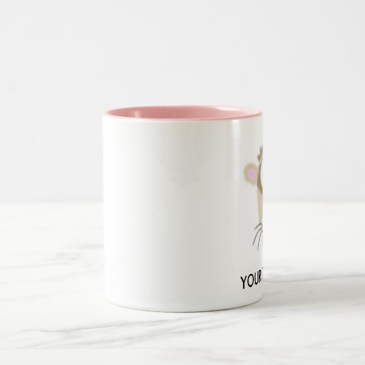 Cartoon Ferret Tasse (Mittel)