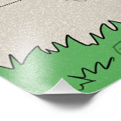 Cartoon Fire Motor Fotodruck (Ecke)