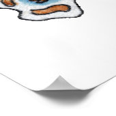 Cartoon Fisch Sweetlips Kinder-Mauer-Poster Poster (Ecke)