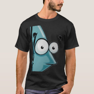 Cartoon-Fisch T-Shirt