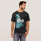 Cartoon-Fisch T-Shirt (Vorne ganz)
