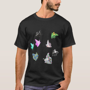 Cartoon-Fisch T-Shirt