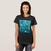 Cartoon-Fisch T-Shirt (Vorne ganz)