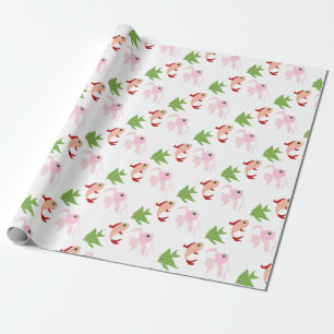 Cartoon Fish Geschenkpapier