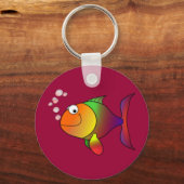 Cartoon Fish Schlüsselanhänger (Vorderseite)