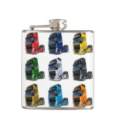 Cartoon Flachmann (Vorderseite)