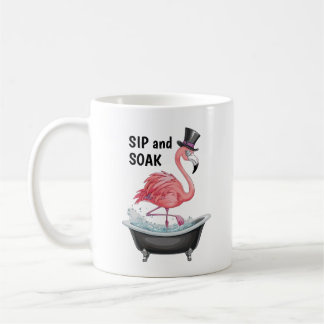 Cartoon Flamingo Kaffeetasse