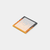 Cartoon-Flammen Post-it Klebezettel (angewinkelt)