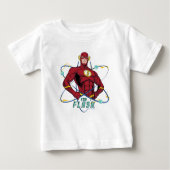 Cartoon Flash Atomic Graphic Baby T-shirt (Vorderseite)