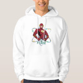 Cartoon Flash Atomic Graphic Hoodie (Vorderseite)