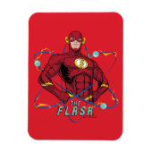 Cartoon Flash Atomic Graphic Magnet (Vertikal)