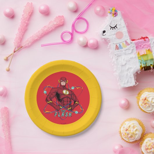 Cartoon Flash Atomic Graphic Pappteller (Party)