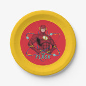 Cartoon Flash Atomic Graphic Pappteller (Vorderseite)