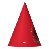 Cartoon Flash Atomic Graphic Partyhütchen (Links)