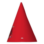 Cartoon Flash Atomic Graphic Partyhütchen (Rechts)