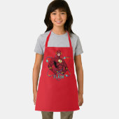 Cartoon Flash Atomic Graphic Schürze (Insitu)