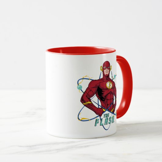 Cartoon Flash Atomic Graphic Tasse (VorderseiteRechts)