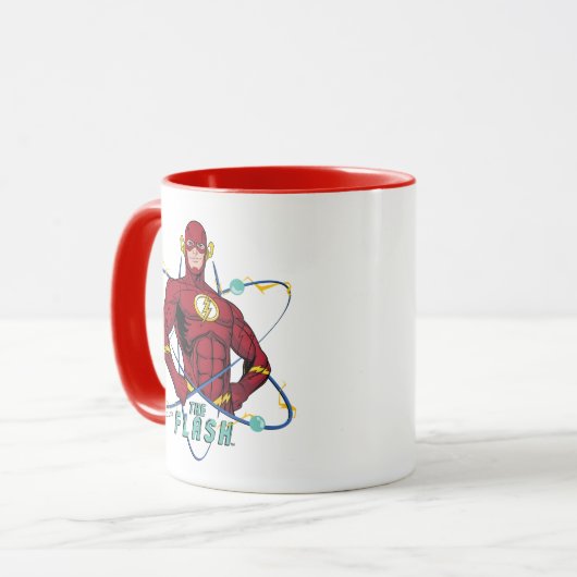 Cartoon Flash Atomic Graphic Tasse (Vorderseite Links)