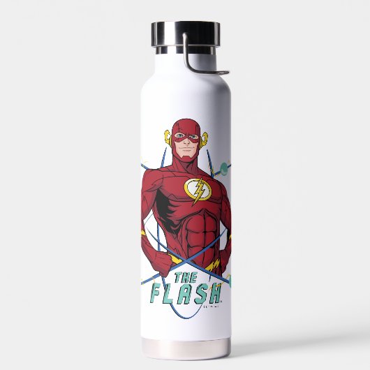 Cartoon Flash Atomic Graphic Trinkflasche (Links)