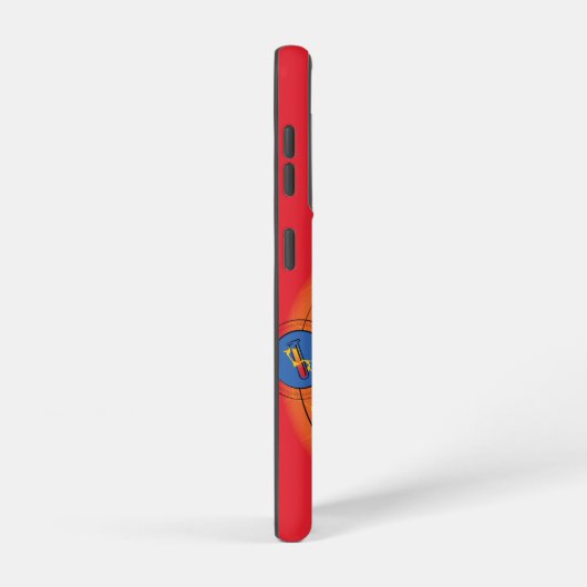 Cartoon Flash-Labor mit grafischer Darstellung Samsung Galaxy Hülle (Rechte Seite)