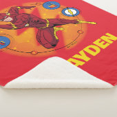 Cartoon Flash-Labor mit grafischer Darstellung Sherpadecke (3/4)