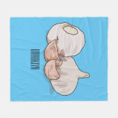 Cartoon Fleecedecke (Vorderseite (Horizontal))