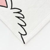 Cartoon Fleecedecke (Ecke)