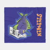 Cartoon Fleecedecke (Vorderseite (Horizontal))